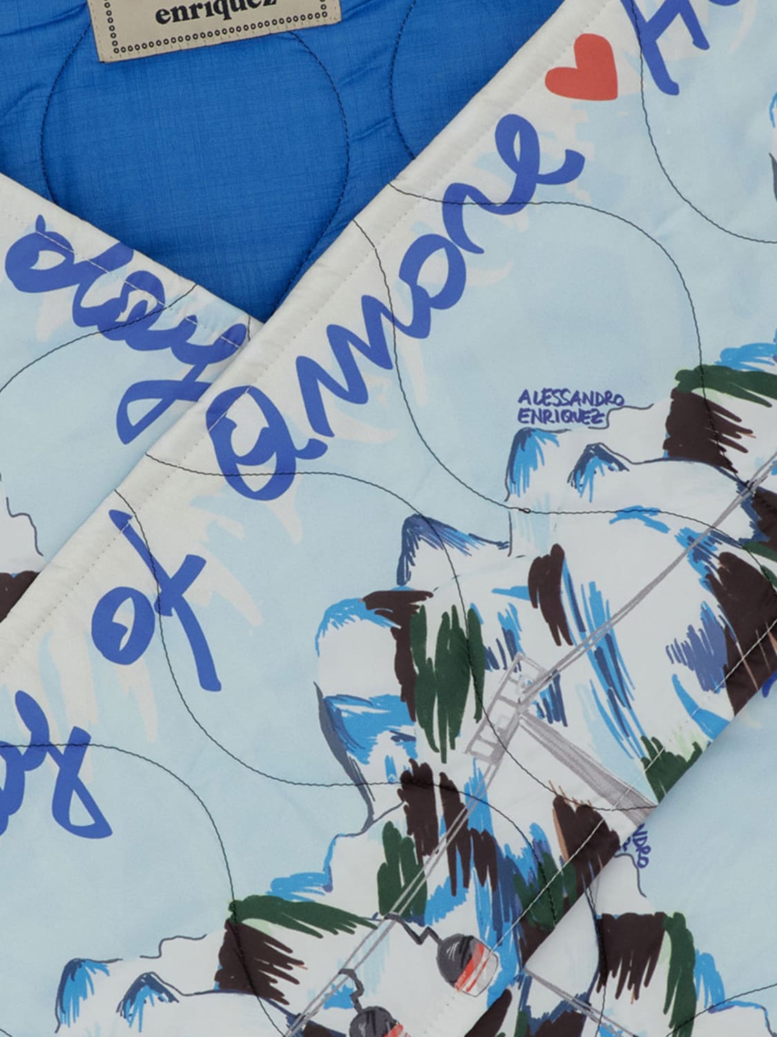 ALESSANDRO ENRIQUEZ SCARF: Scarf woman Alessandro Enriquez, Multicolor - Img 2