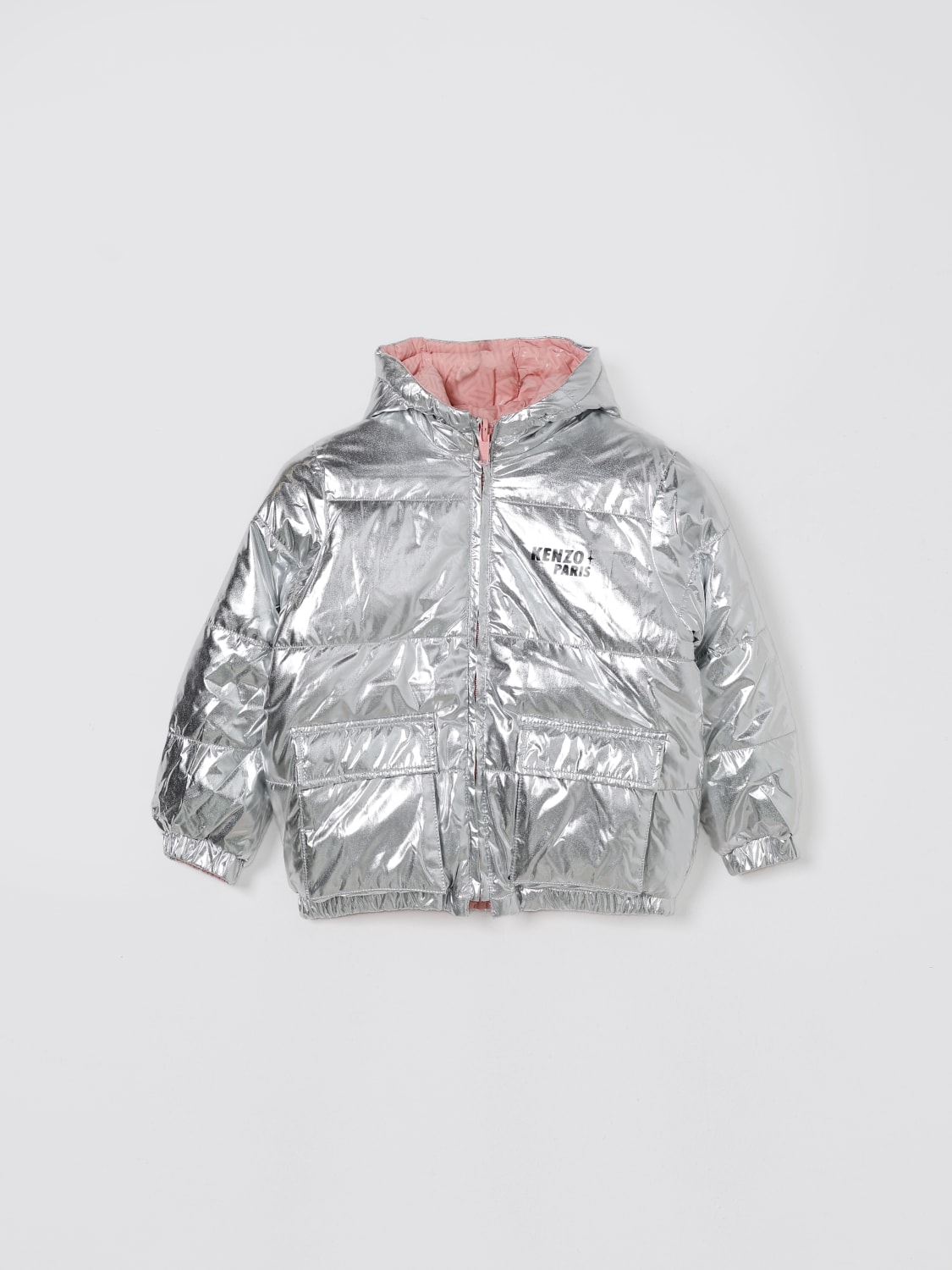 KENZO KIDS MANTEL: Mantel kinder Kenzo Kids, Pink - Img 1