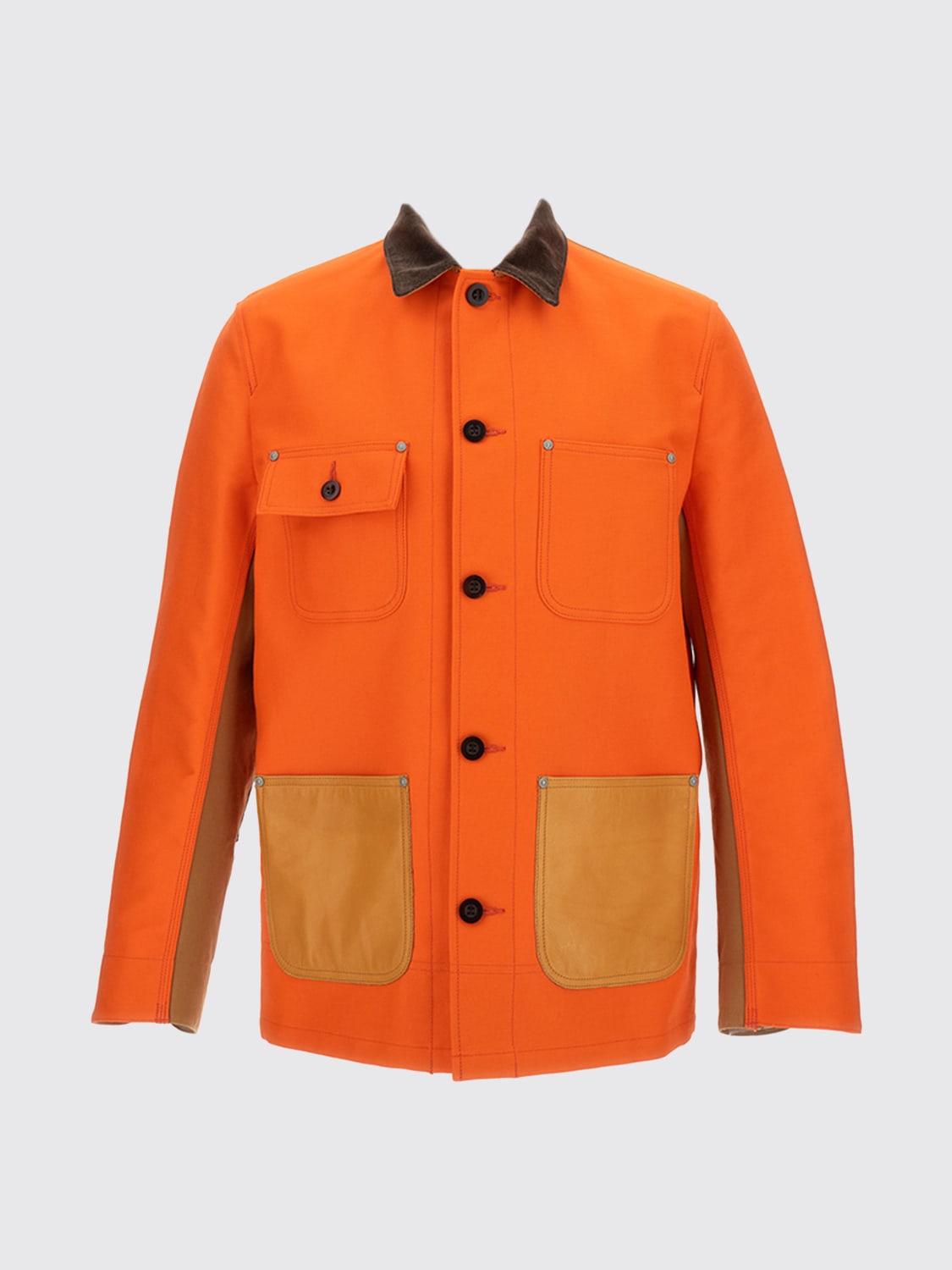 JUNYA WATANABE JACKET: Blazer men Junya Watanabe, Orange - Img 1