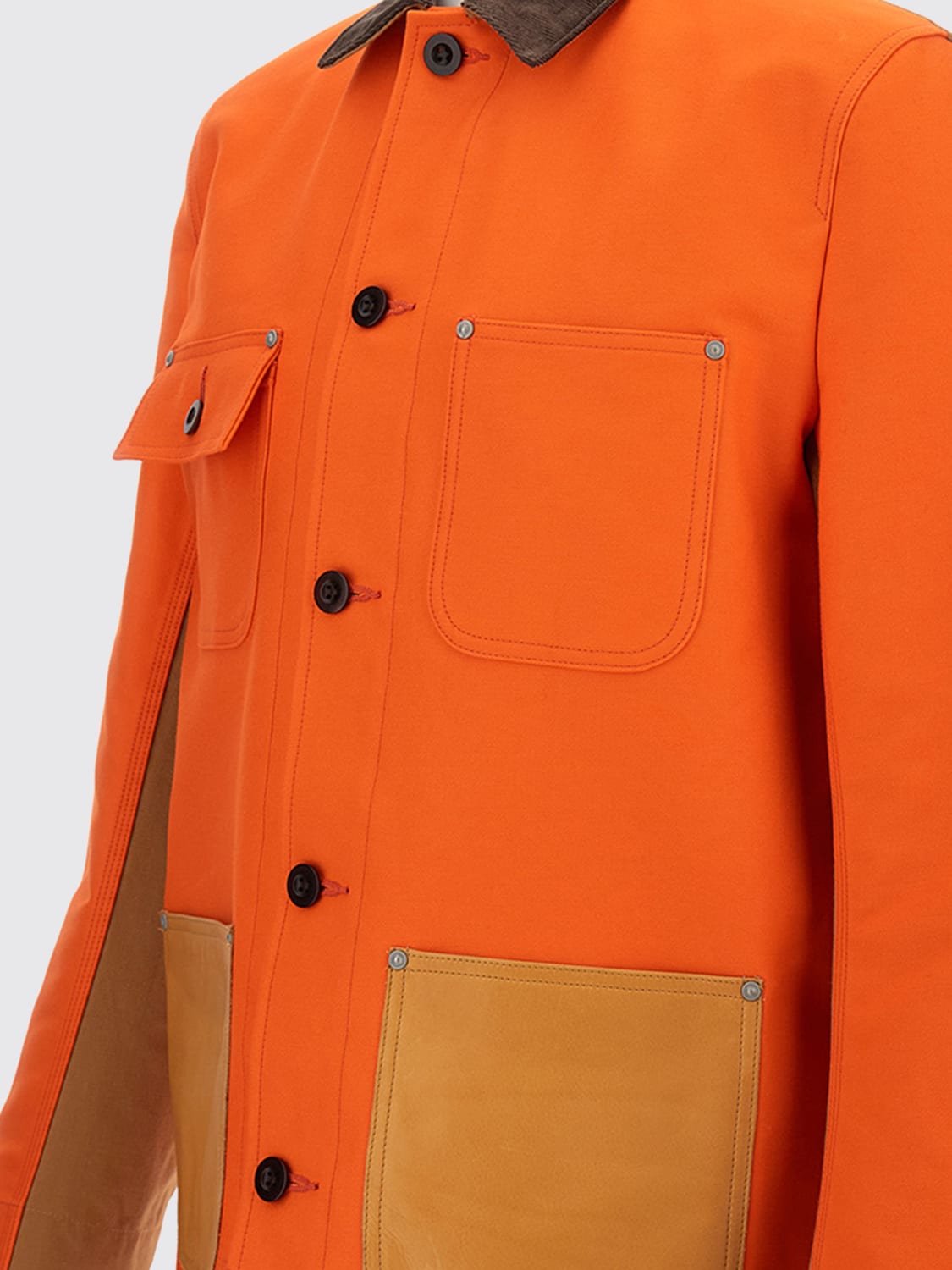 JUNYA WATANABE JACKET: Blazer men Junya Watanabe, Orange - Img 3