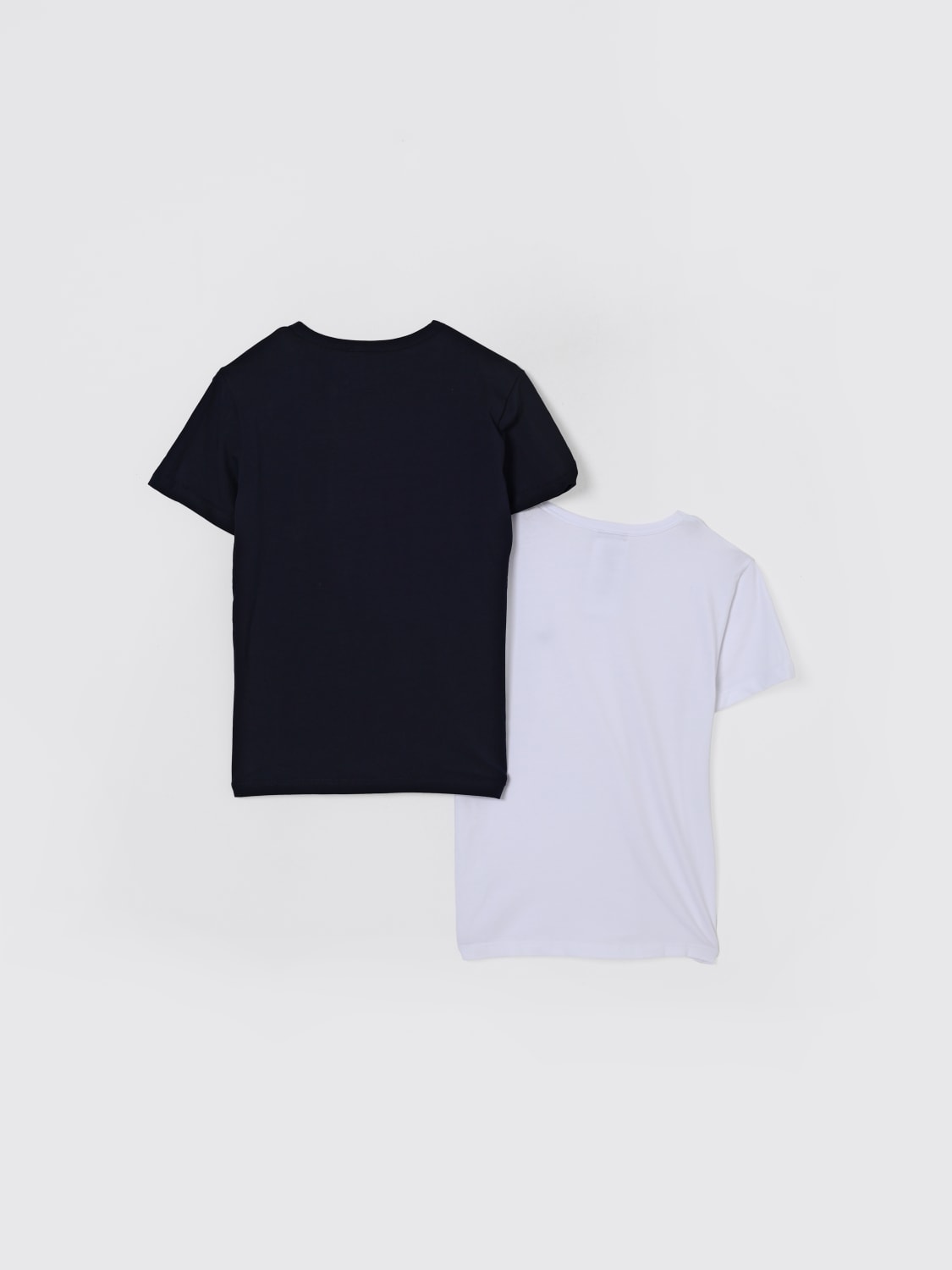 EMPORIO ARMANI T-SHIRT: Set 2 t-shirt con logo Emporio Armani, Fantasia - Img 2