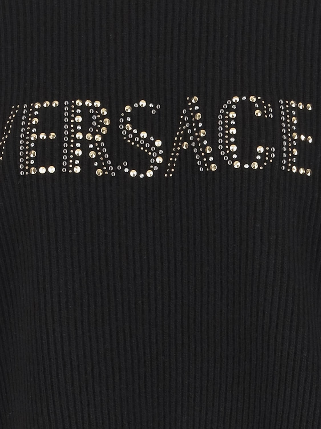 VERSACE PULLOVER: Pullover damen Versace, Schwarz - Img 3