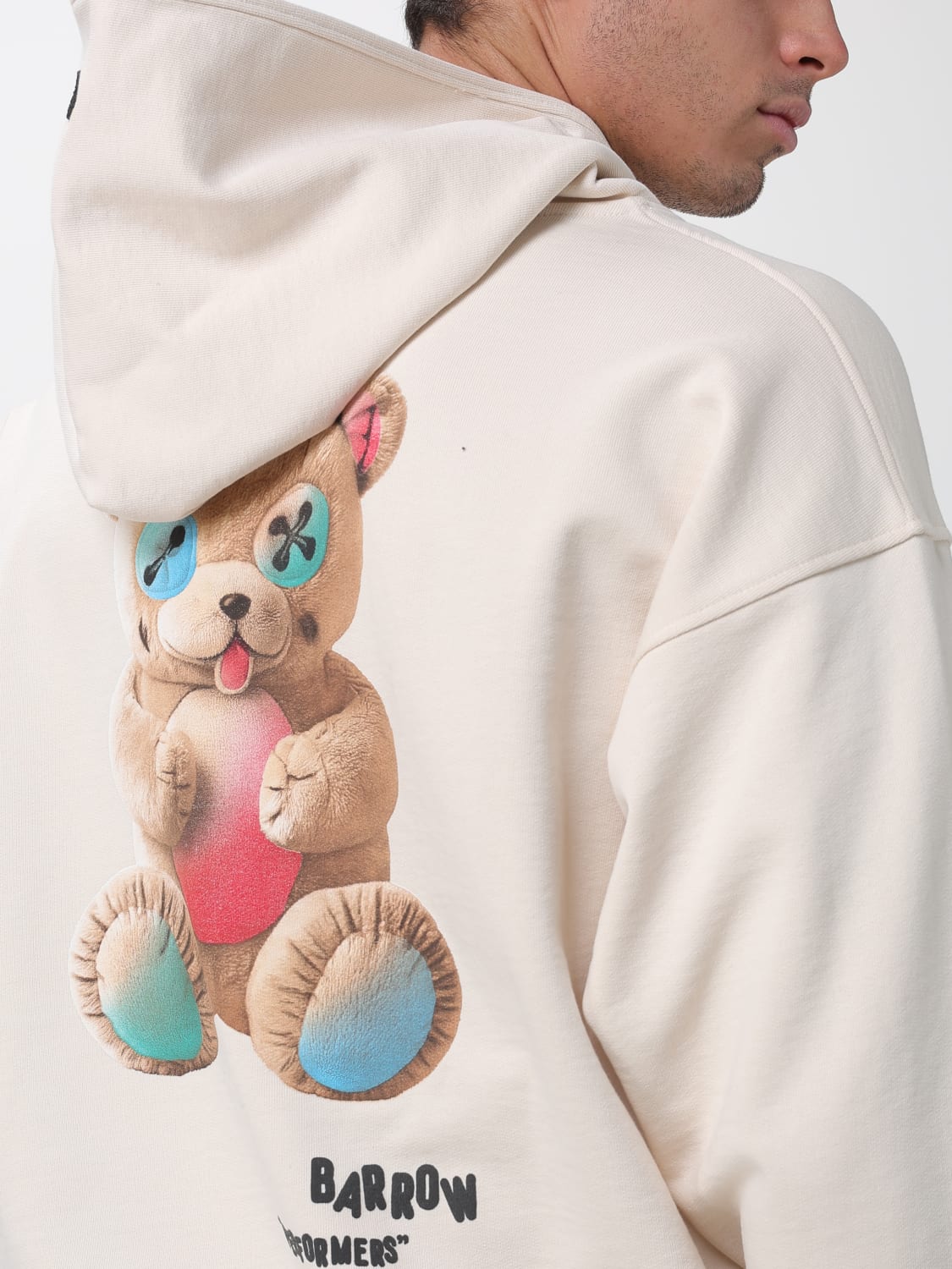 BARROW SWEATSHIRT: Sweatshirt men Barrow, Cream - Img 3