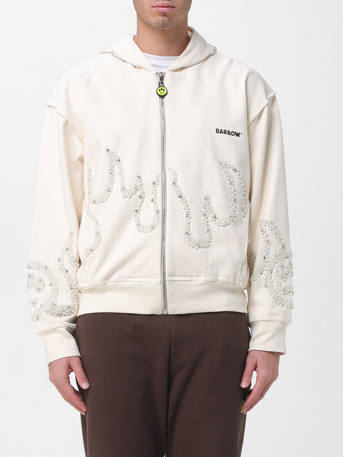 BARROW SWEATSHIRT: Sweatshirt men Barrow, Cream - Img 1