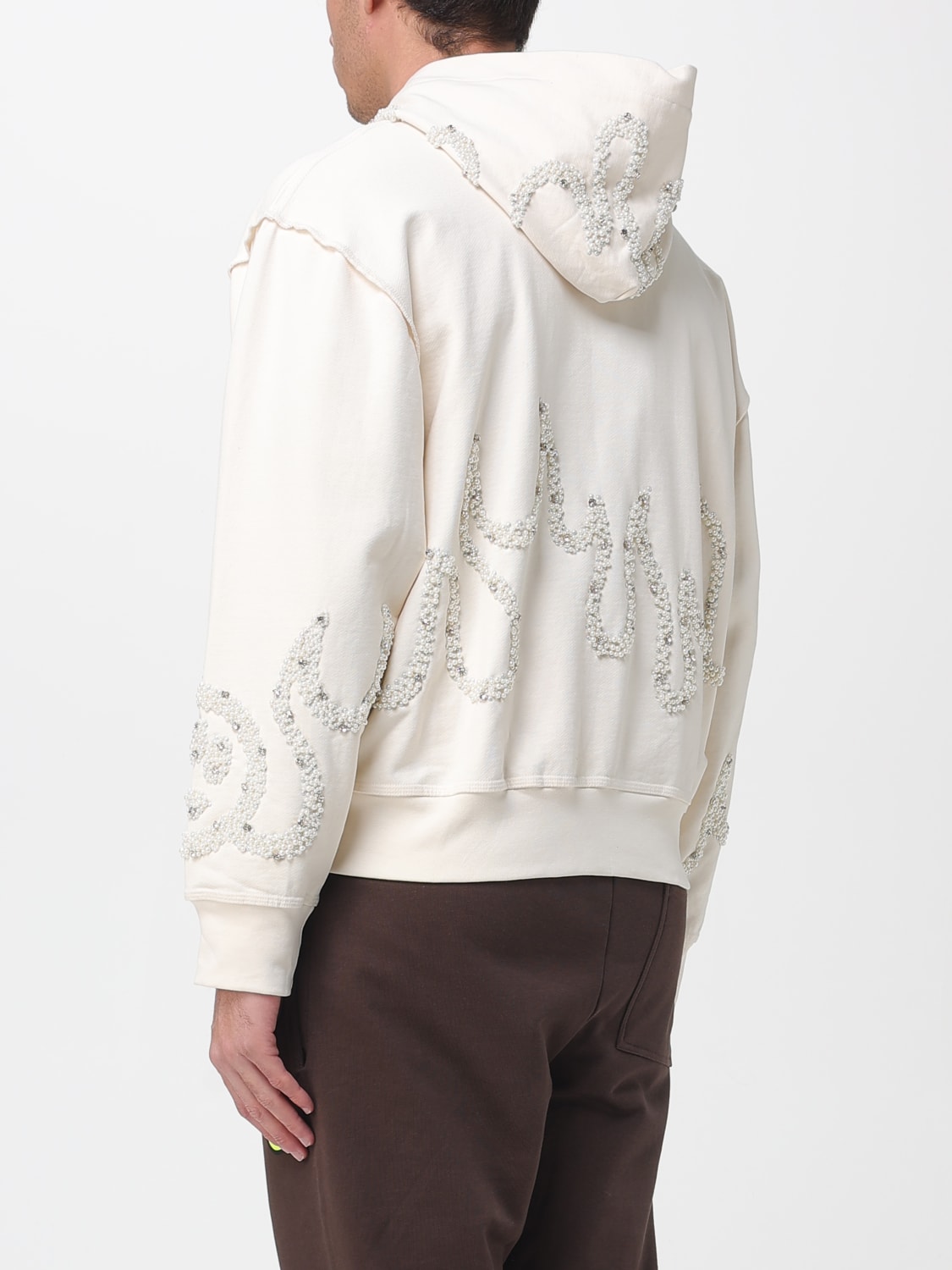 BARROW SWEATSHIRT: Sweatshirt men Barrow, Cream - Img 2