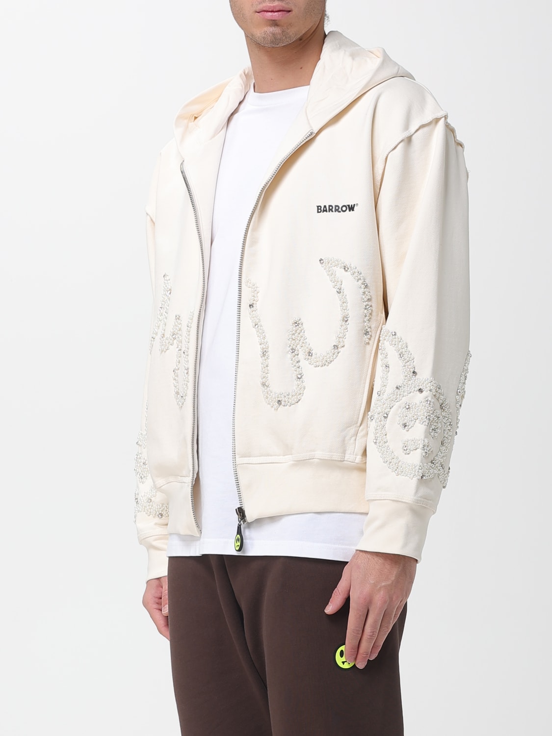 BARROW SWEATSHIRT: Sweatshirt men Barrow, Cream - Img 3