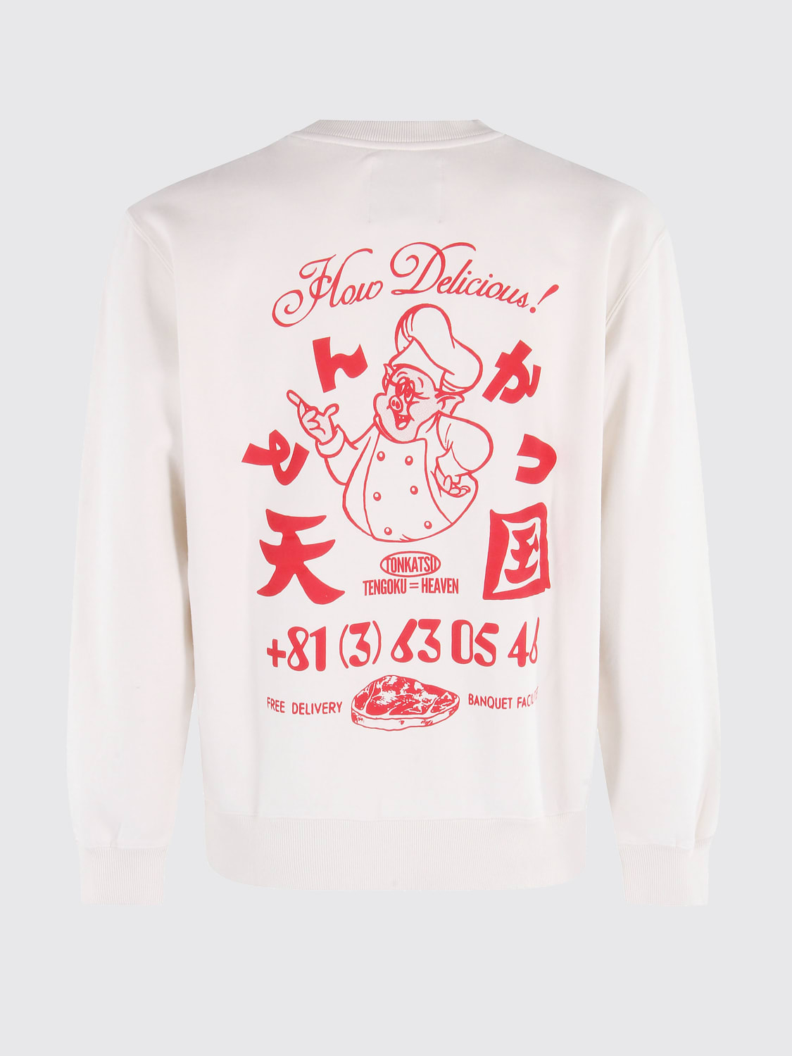 EDWIN SUDADERA: Sudadera hombre Edwin, Blanco - Img 2