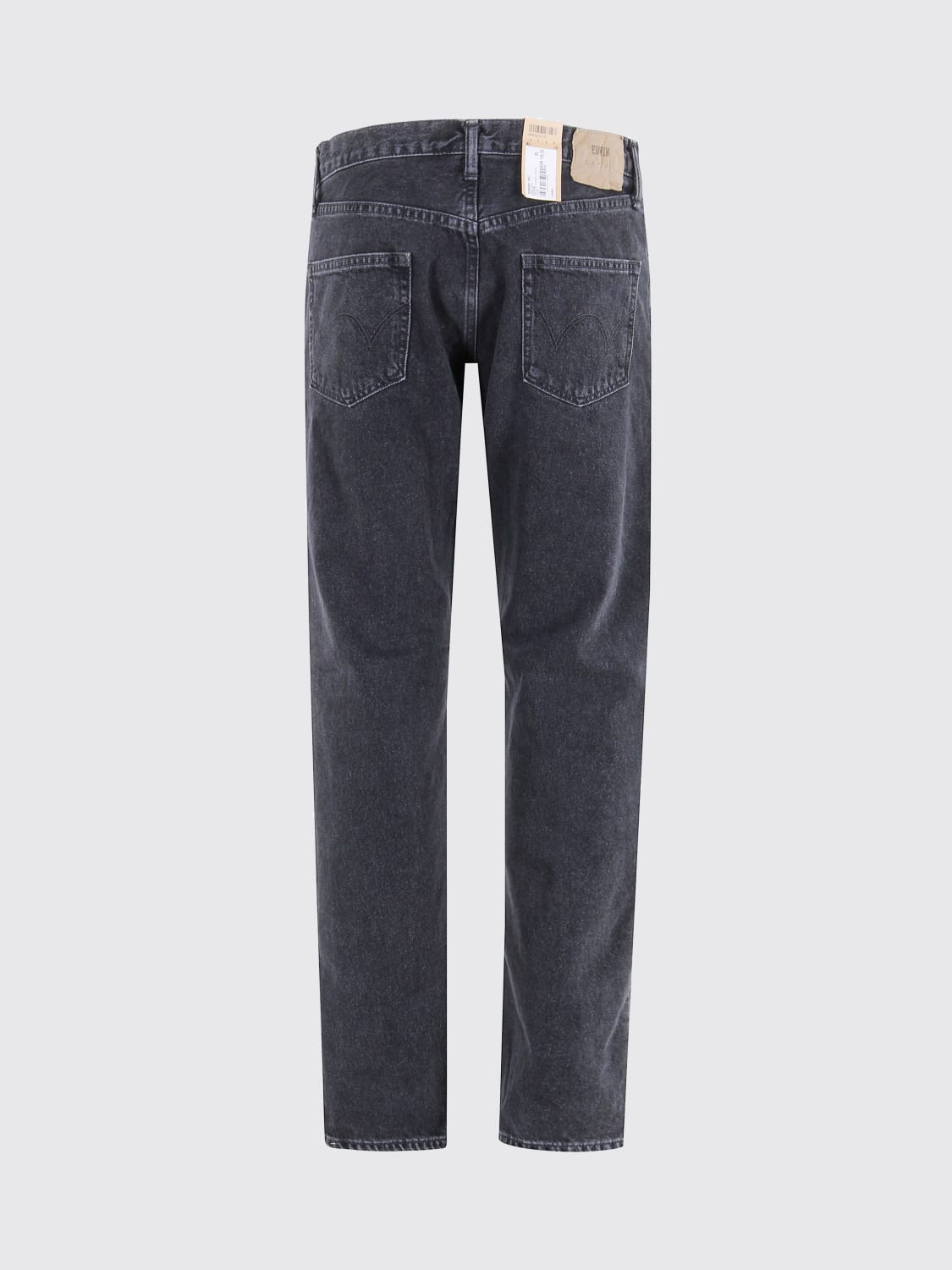 EDWIN JEANS: Jeans men Edwin, Black - Img 2