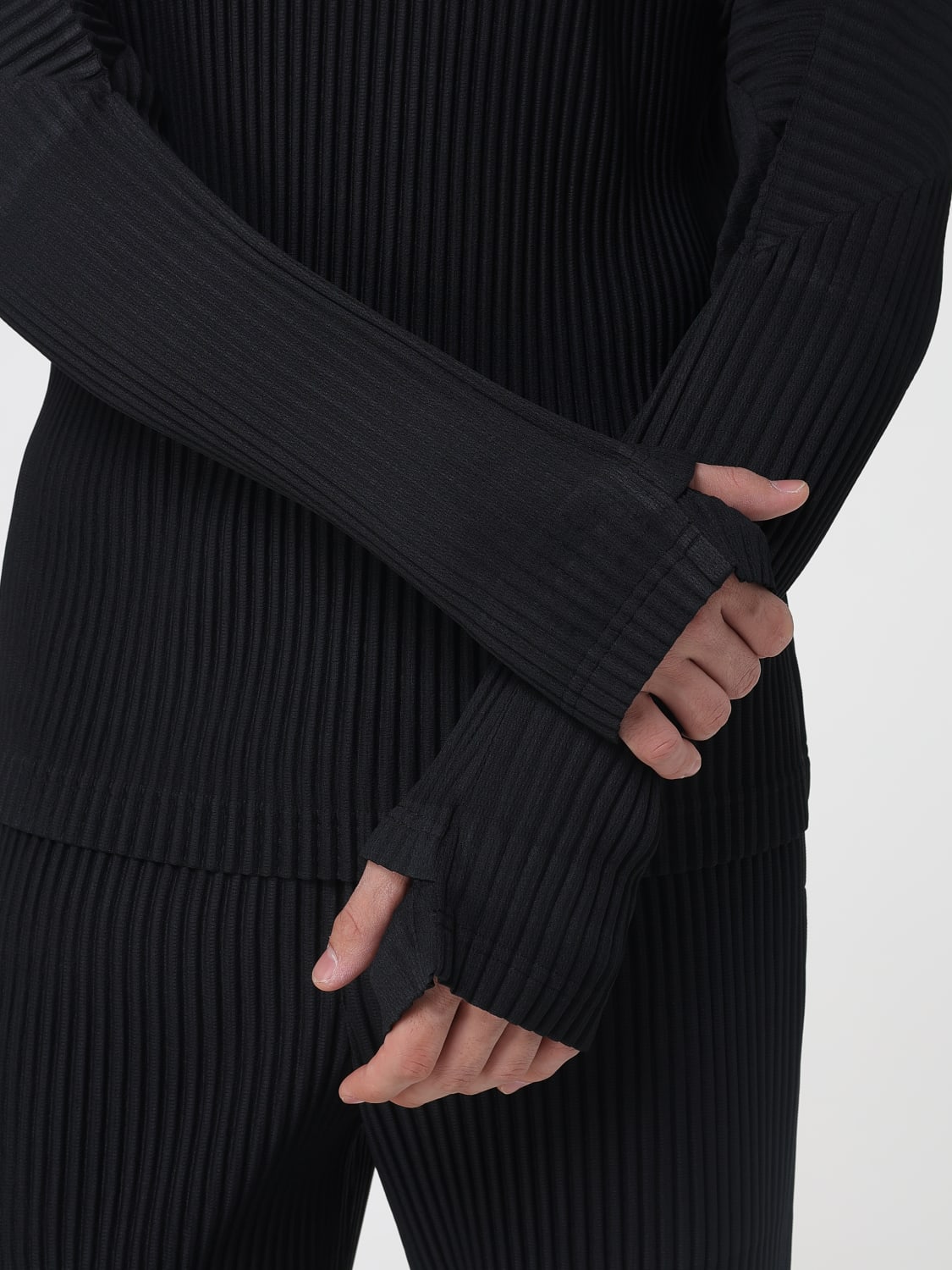 HOMME PLISSE' ISSEY MIYAKE SWEATER: Sweater men Homme Plisse' Issey Miyake, Black - Img 5