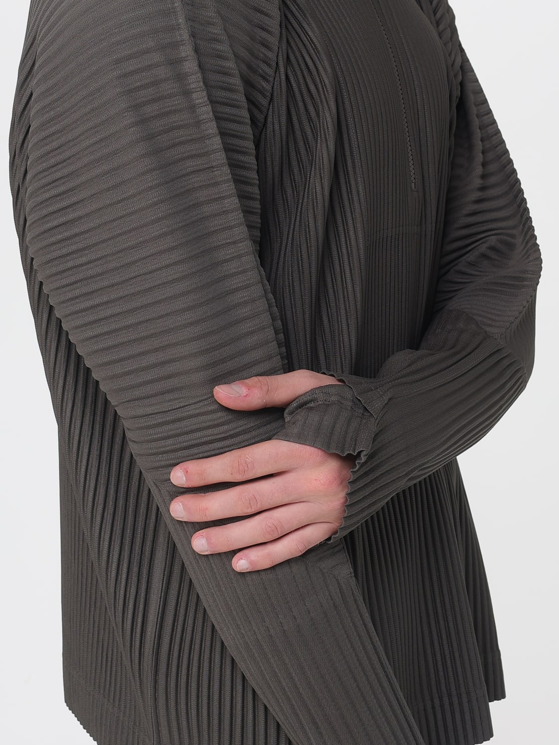 HOMME PLISSE' ISSEY MIYAKE SWEATER: Sweater men Homme Plisse' Issey Miyake, Grey - Img 4