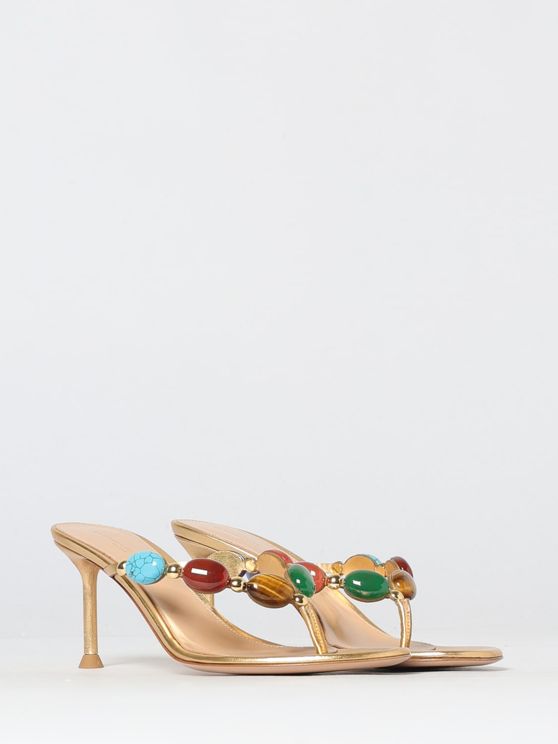 GIANVITO ROSSI パンプス: パンプス レディース Gianvito Rossi, ゴールド - Img 2