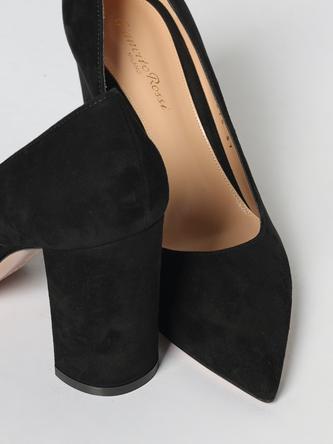 GIANVITO ROSSI DÉCOLLETÉ: Décolleté donna Gianvito Rossi, Nero - Img 4