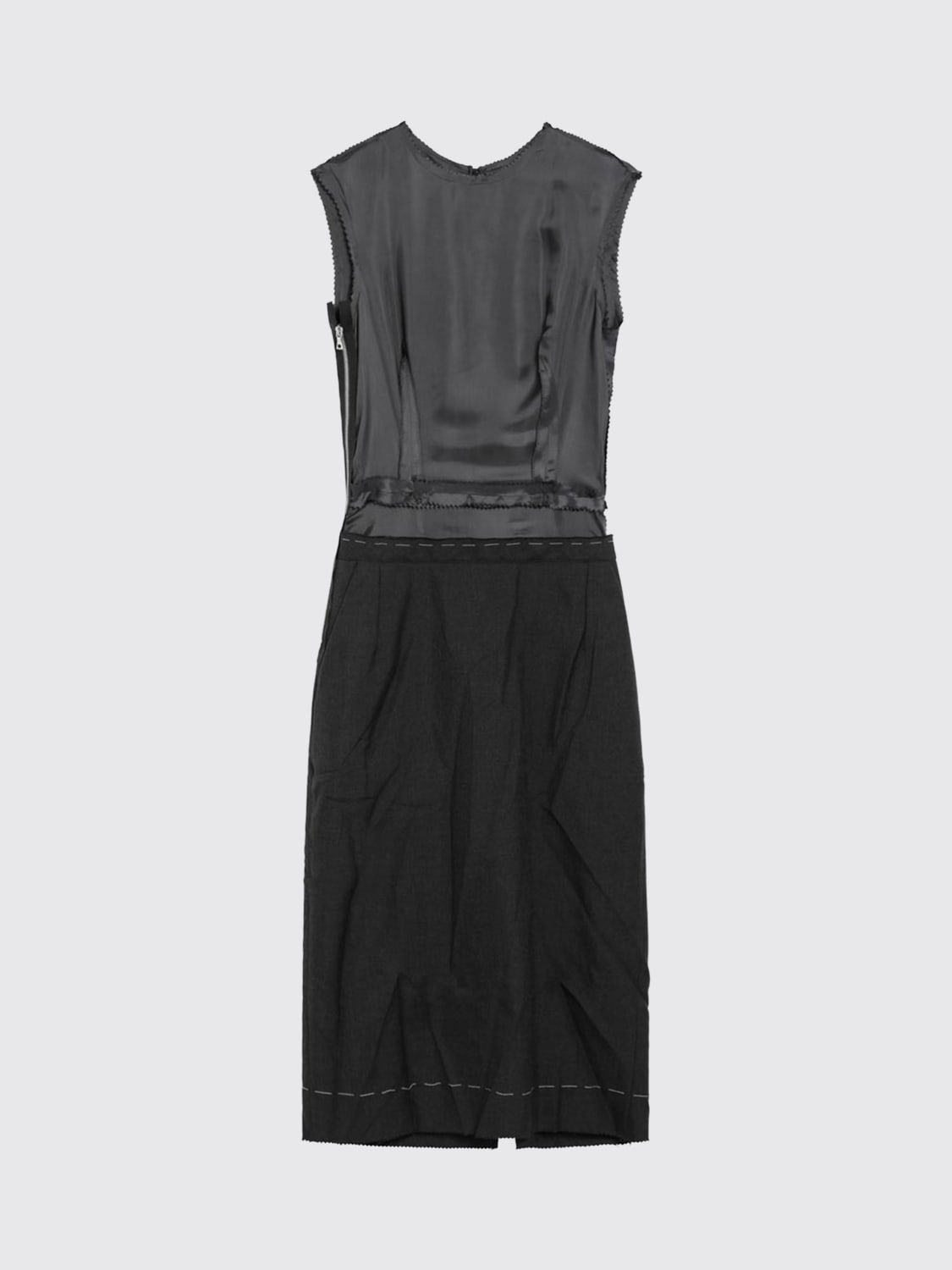 MAISON MARGIELA ROBE: Robe femme Maison Margiela, Gris - Img 1