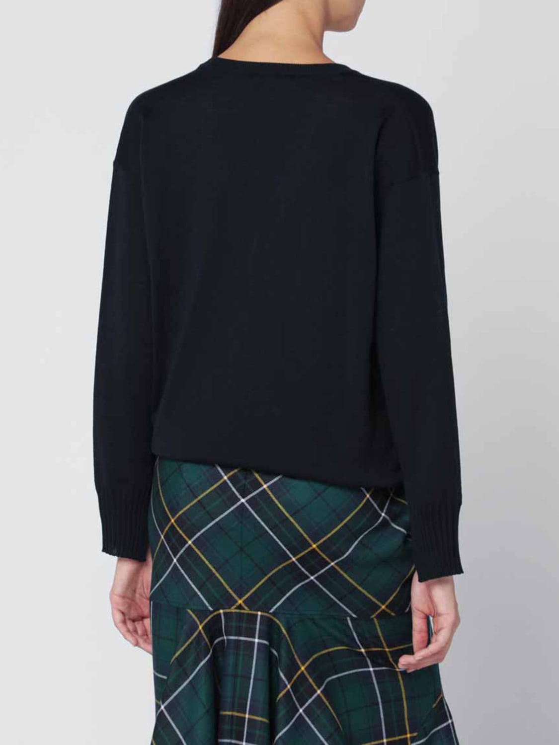 ROBERTO COLLINA PULLOVER: Pullover damen Roberto Collina, Navy - Img 3