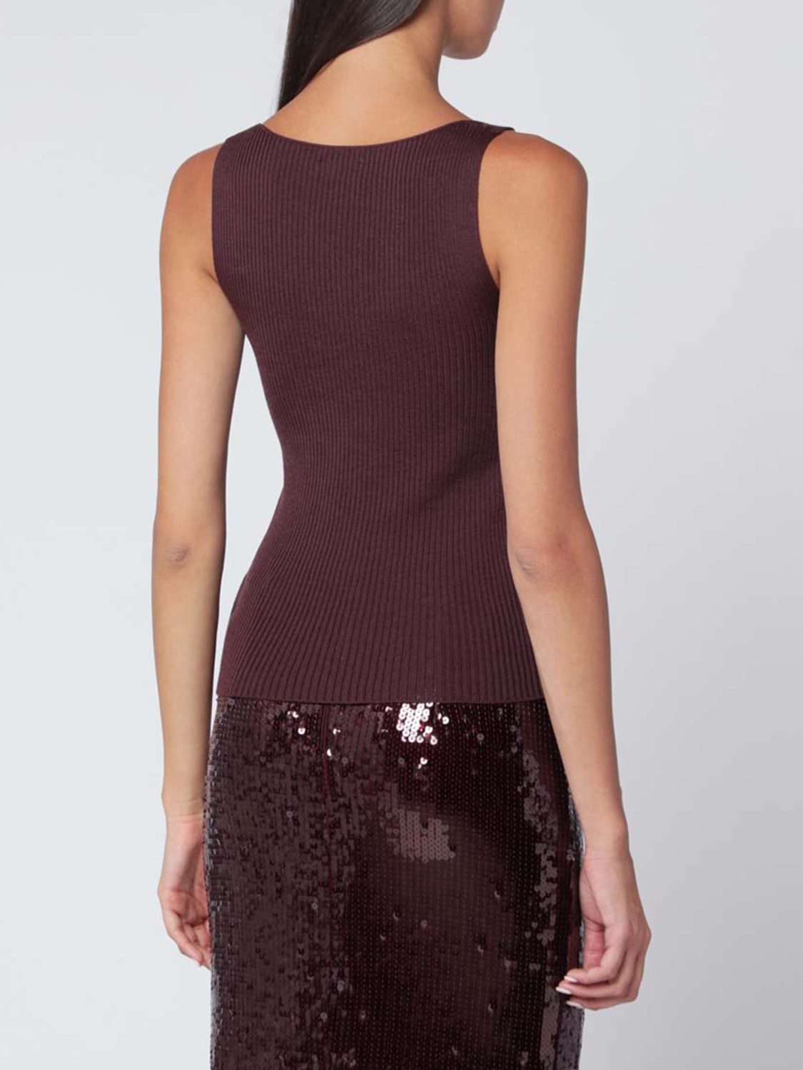 ROBERTO COLLINA SWEATER: Sweater woman Roberto Collina, Violet - Img 3