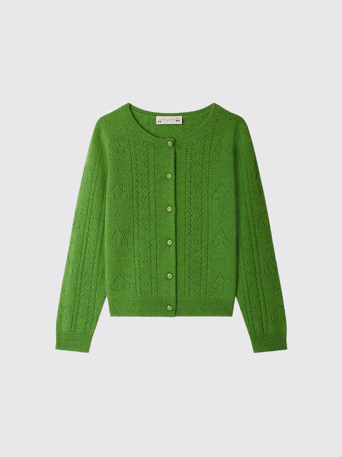 BONPOINT PULL: Pull enfant Bonpoint, Vert - Img 1