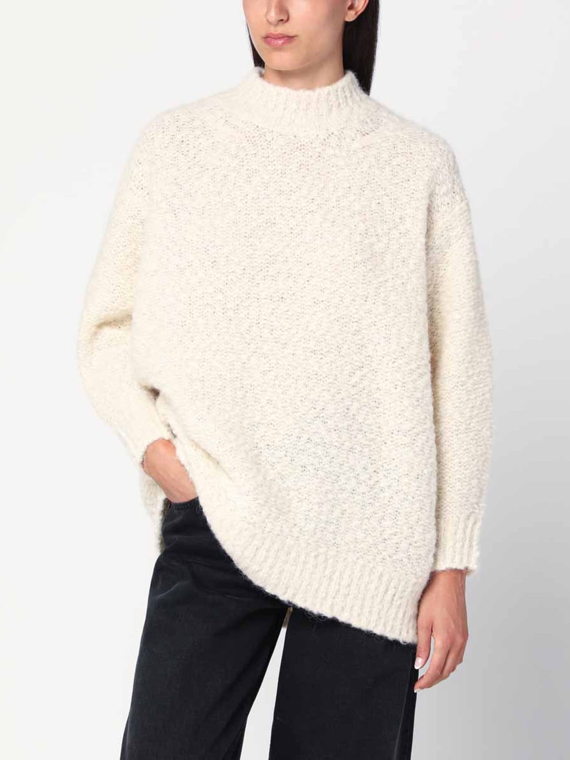 ISABEL MARANT PULLOVER: Pullover damen Isabel Marant, Beige - Img 2