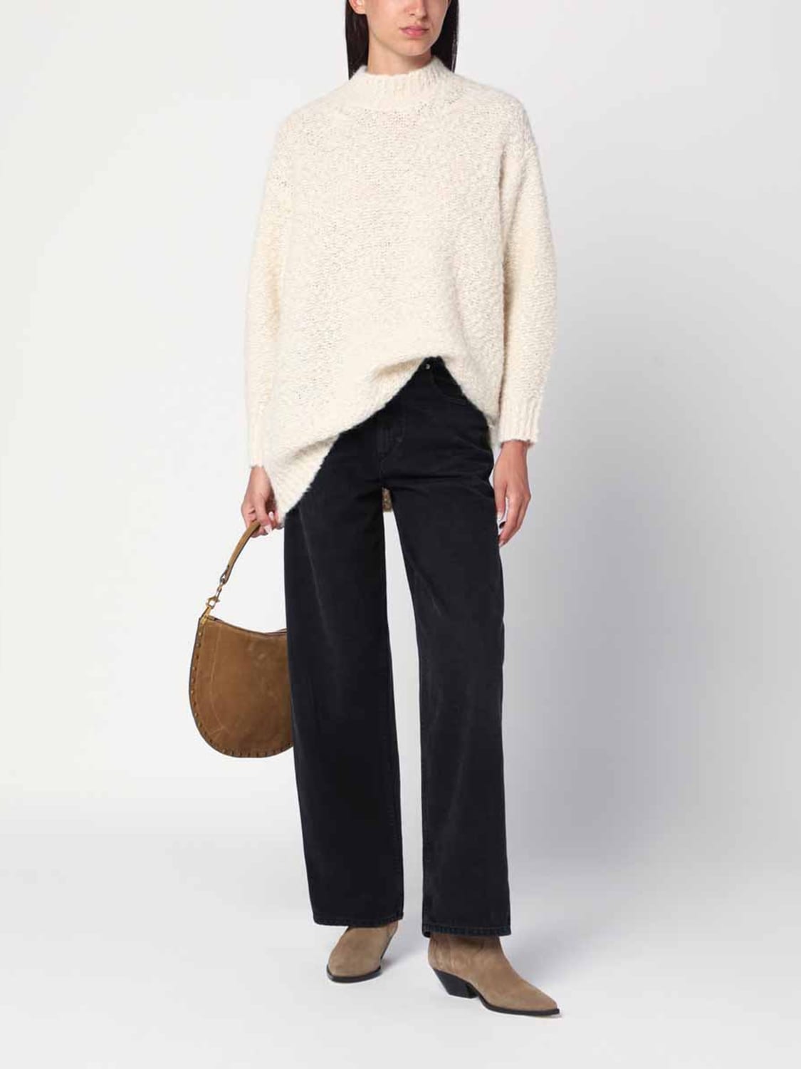 ISABEL MARANT PULLOVER: Pullover damen Isabel Marant, Beige - Img 3