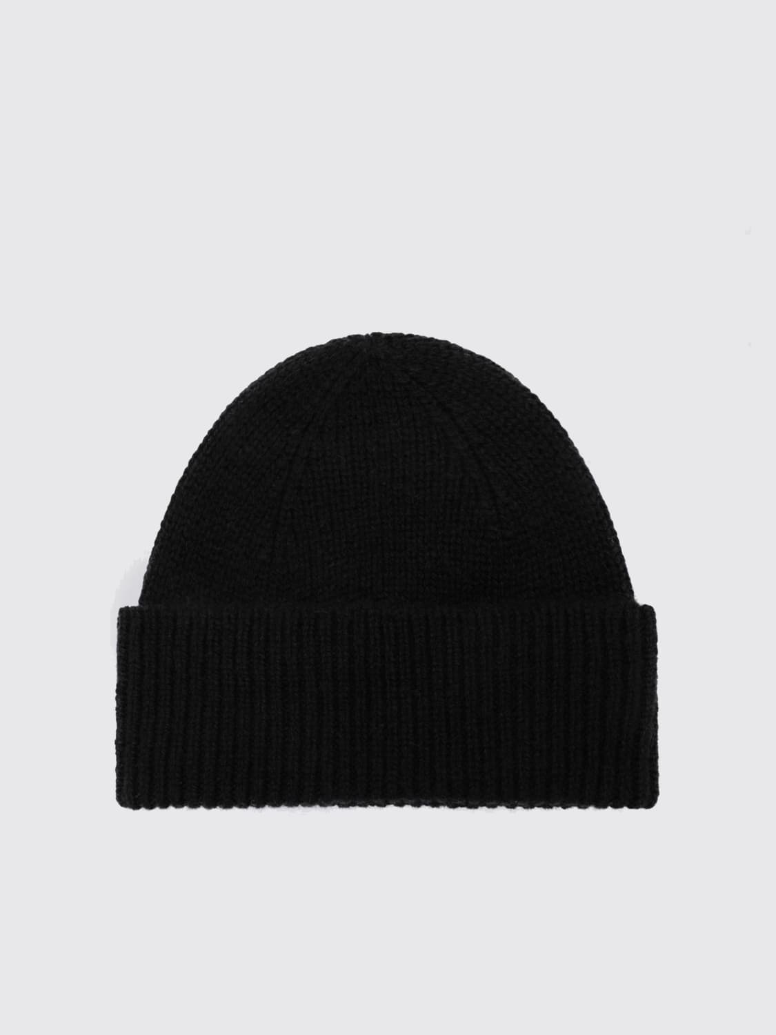 ROBERTO COLLINA CAPPELLO: Cappello Roberto Collina in cashmere, Nero - Img 1