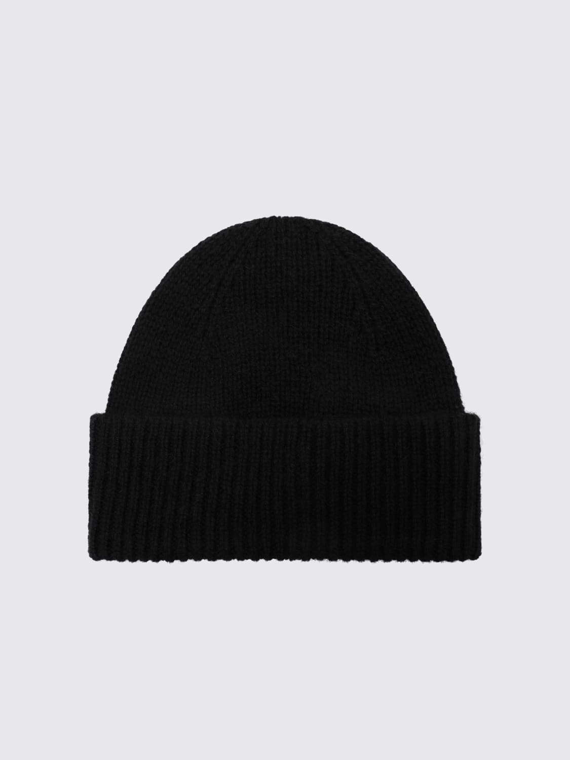 ROBERTO COLLINA CAPPELLO: Cappello Roberto Collina in cashmere, Nero - Img 2