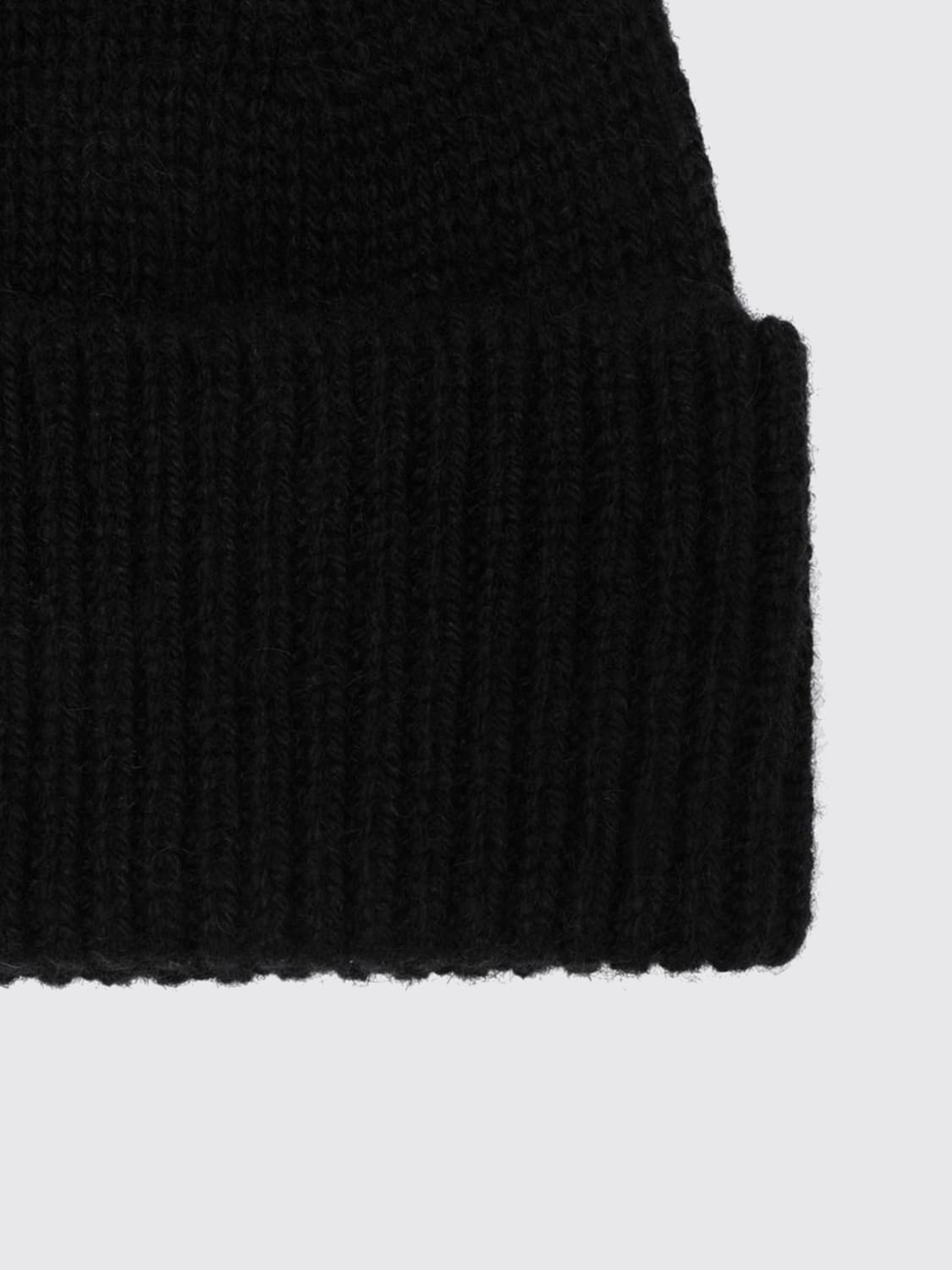 ROBERTO COLLINA CAPPELLO: Cappello Roberto Collina in cashmere, Nero - Img 3