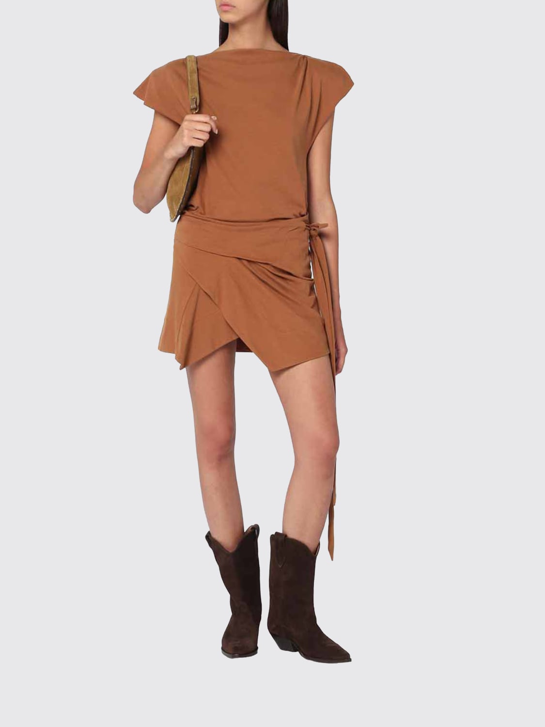 ISABEL MARANT SKIRT: Skirt woman Isabel Marant, Brown - Img 2