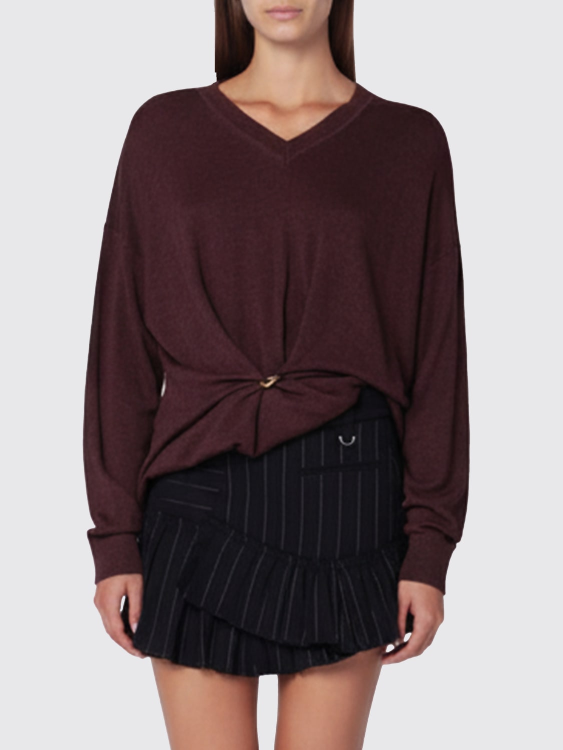 ISABEL MARANT PULLOVER: Pullover damen Isabel Marant, Violett - Img 1