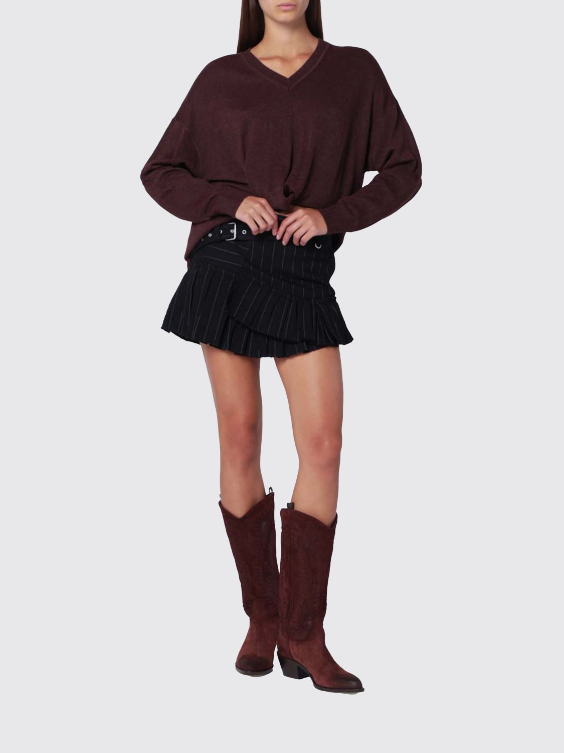 ISABEL MARANT PULLOVER: Pullover damen Isabel Marant, Violett - Img 2