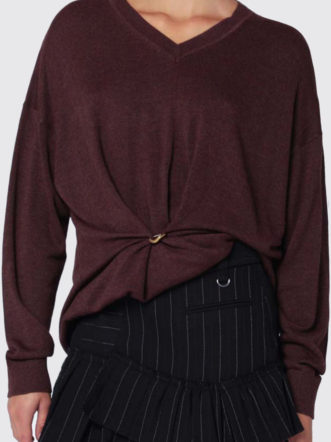 ISABEL MARANT PULLOVER: Pullover damen Isabel Marant, Violett - Img 4