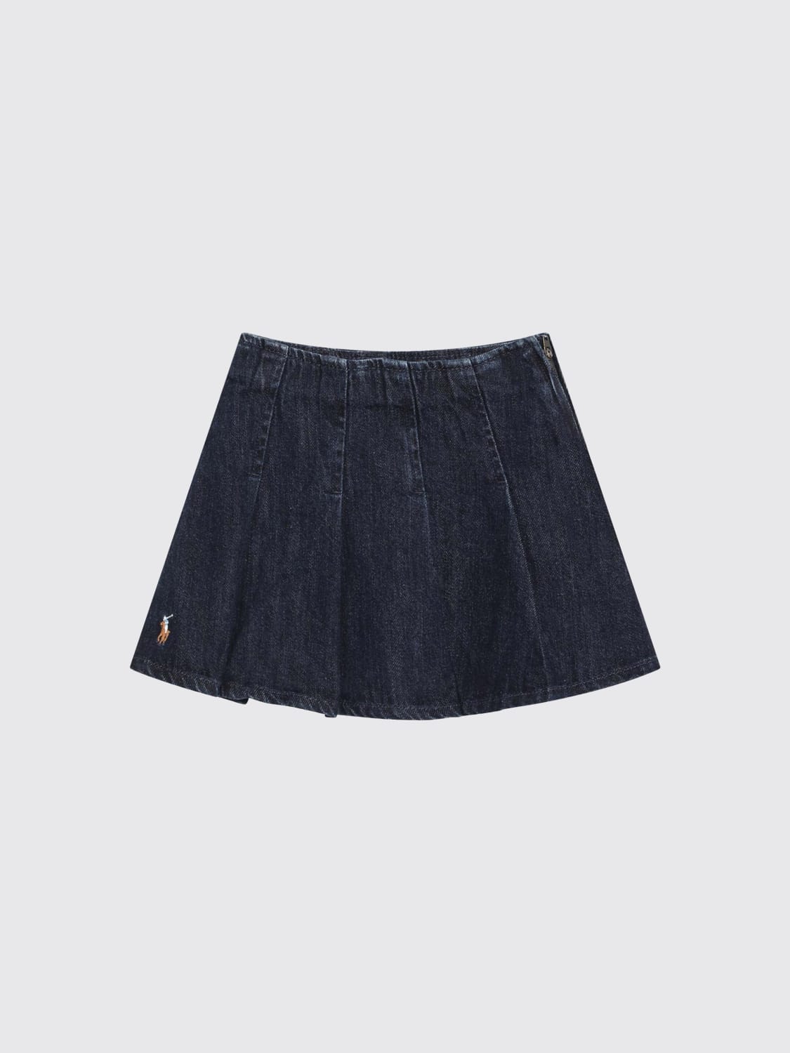 POLO RALPH LAUREN SKIRT: Skirt kids Polo Ralph Lauren, Blue - Img 1