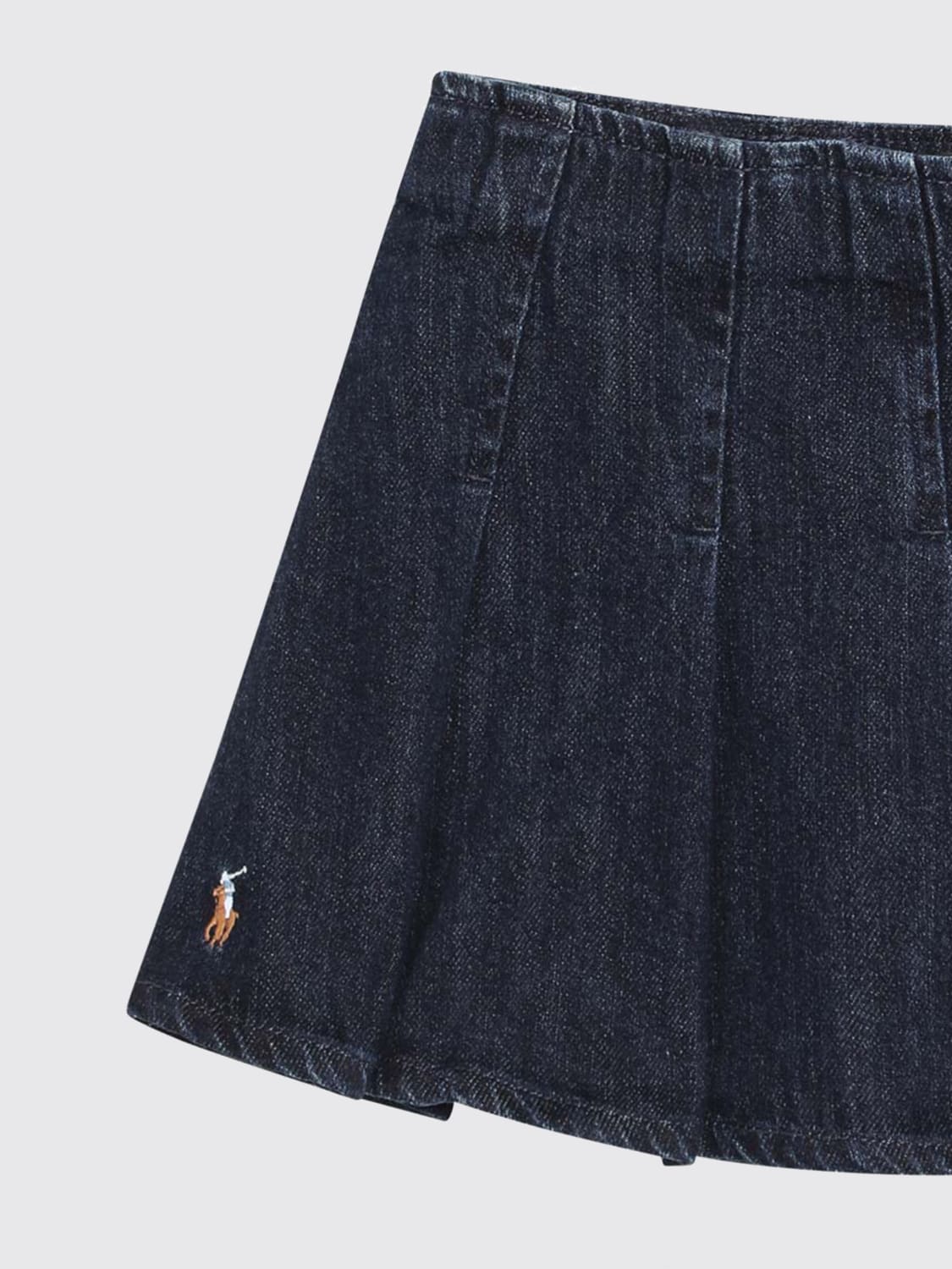 POLO RALPH LAUREN SKIRT: Skirt kids Polo Ralph Lauren, Blue - Img 3