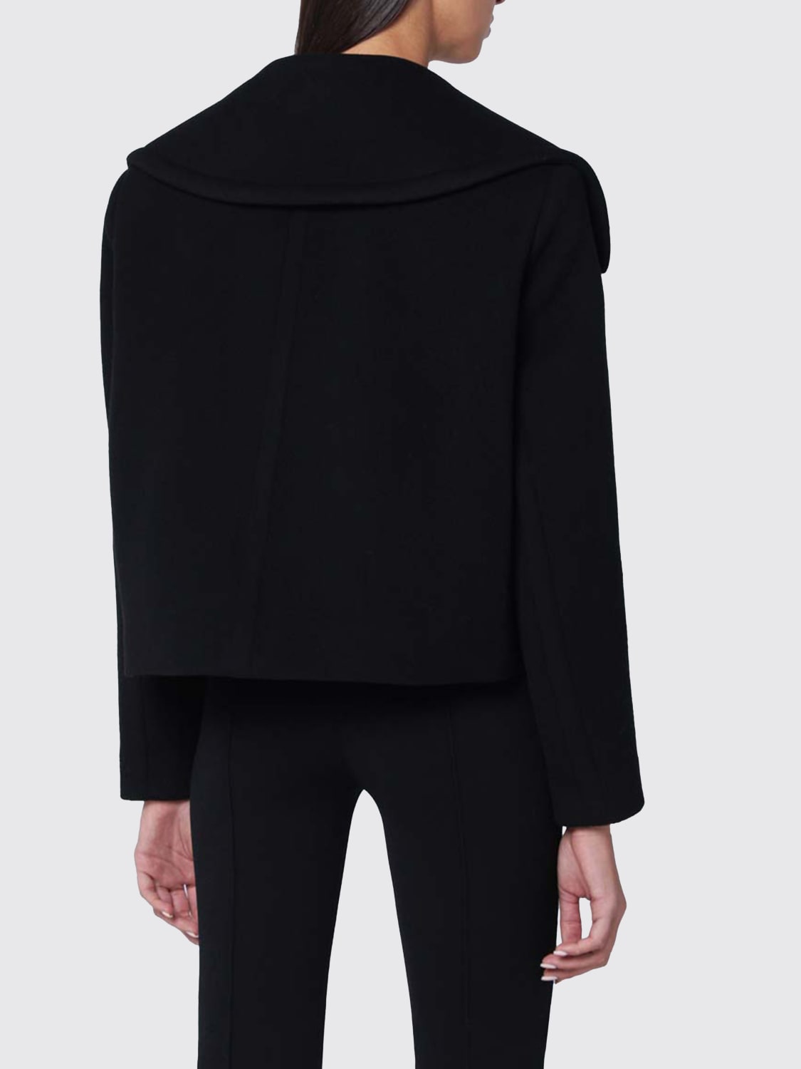 PATOU MANTEL: Mantel damen Patou, Schwarz - Img 3