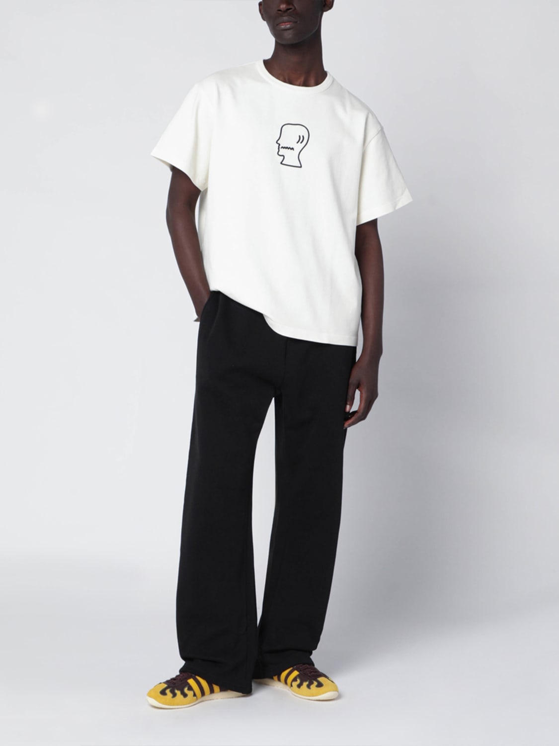 BRAIN DEAD T-SHIRT: T-shirt men Brain Dead, White - Img 2