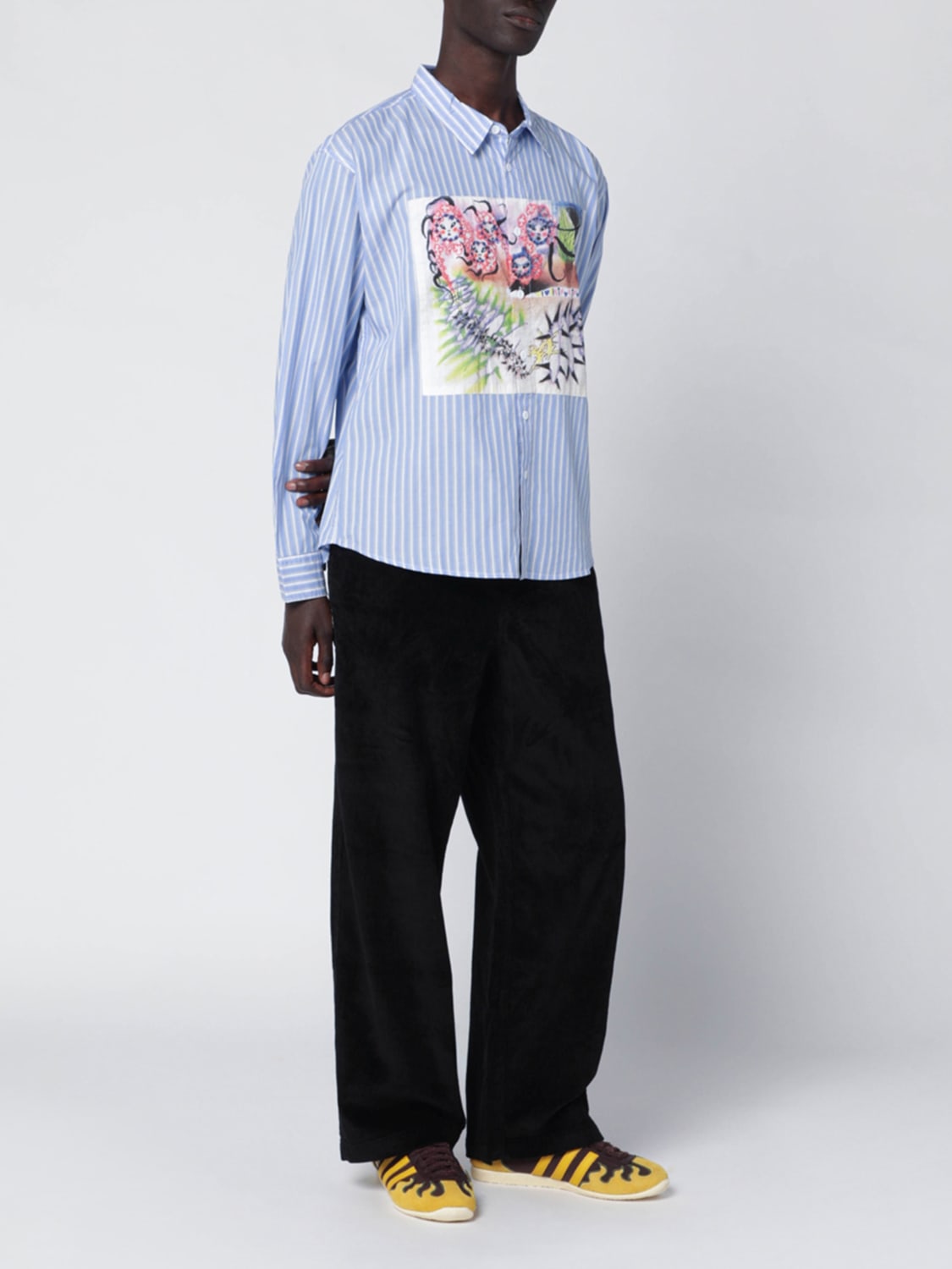 BRAIN DEAD SHIRT: Shirt men Brain Dead, Blue - Img 2