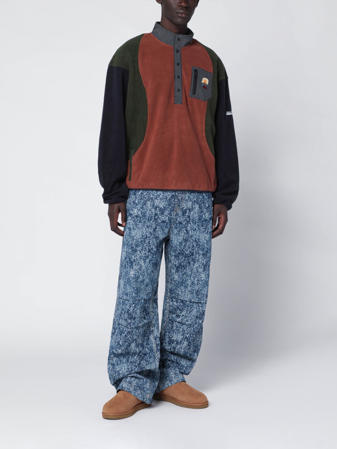 BRAIN DEAD JACKE: Pullover herren Brain Dead, Navy - Img 2