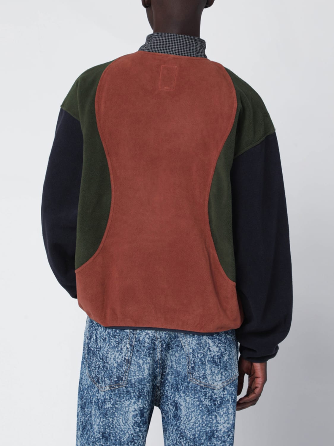 BRAIN DEAD JACKE: Pullover herren Brain Dead, Navy - Img 3