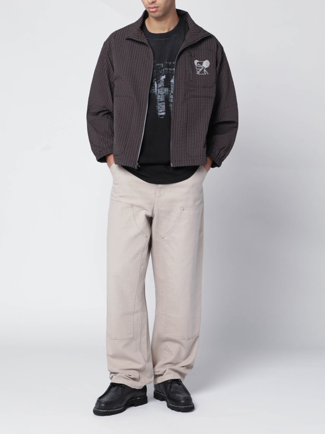 BRAIN DEAD JACKET: Coat men Brain Dead, Cocoa - Img 2