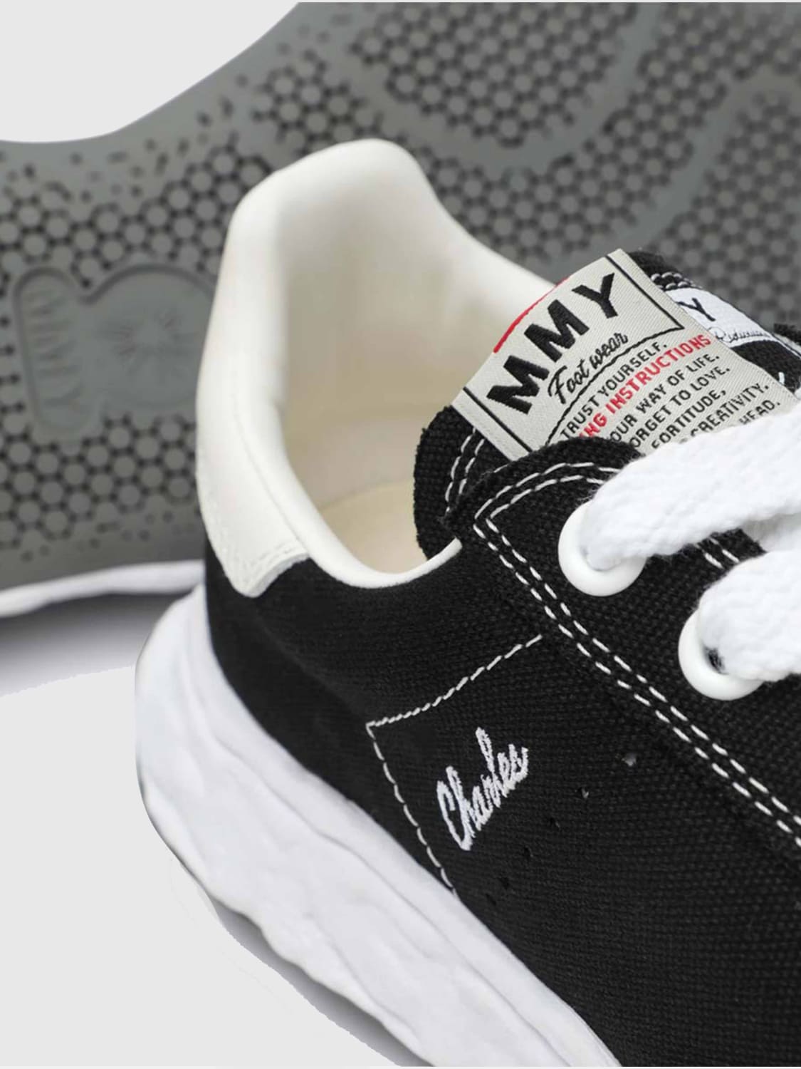 MAISON MIHARA YASUHIRO ZAPATILLAS: Zapatillas hombre Maison Mihara Yasuhiro, Negro - Img 4