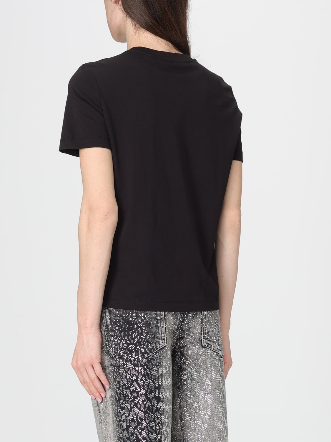 JUST CAVALLI T-SHIRT: T-shirt woman Just Cavalli, Black - Img 2