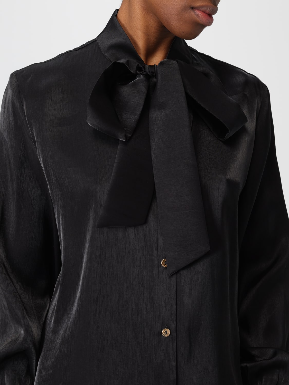 JUST CAVALLI SHIRT: Shirt woman Just Cavalli, Black - Img 4