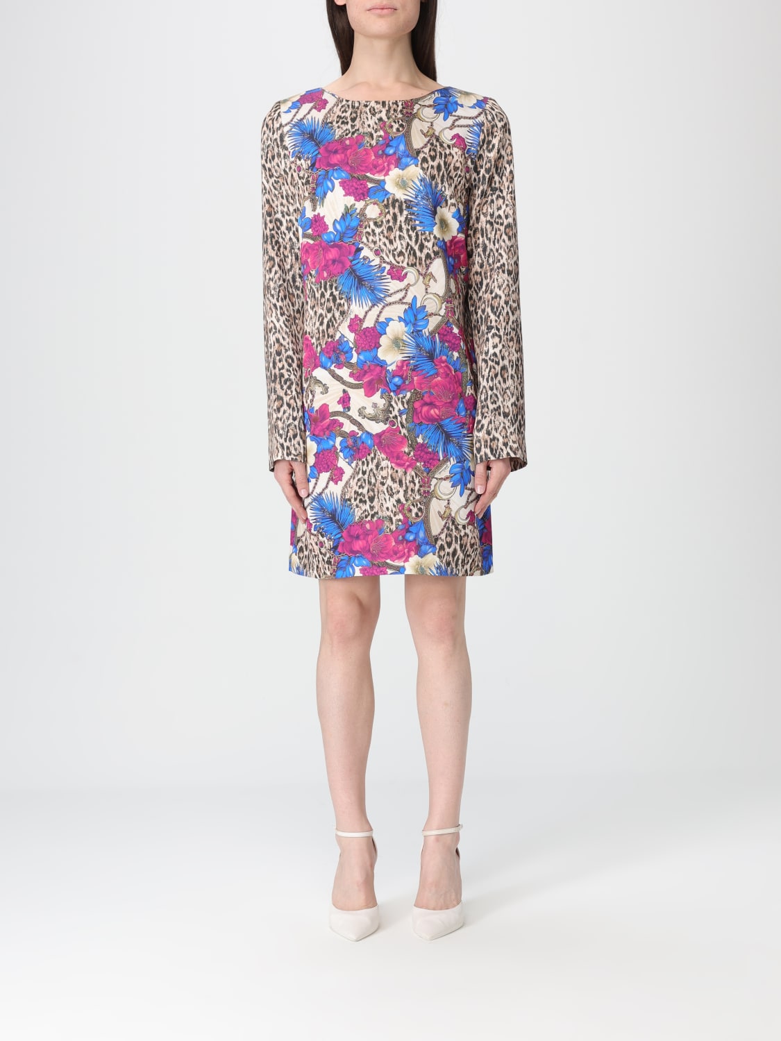 JUST CAVALLI KLEID: Kleid damen Just Cavalli, Beige - Img 1