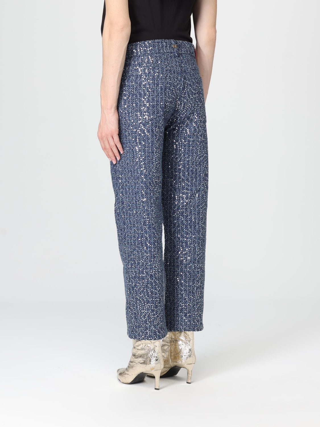 JUST CAVALLI PANTS: Pants woman Just Cavalli, Blue - Img 2