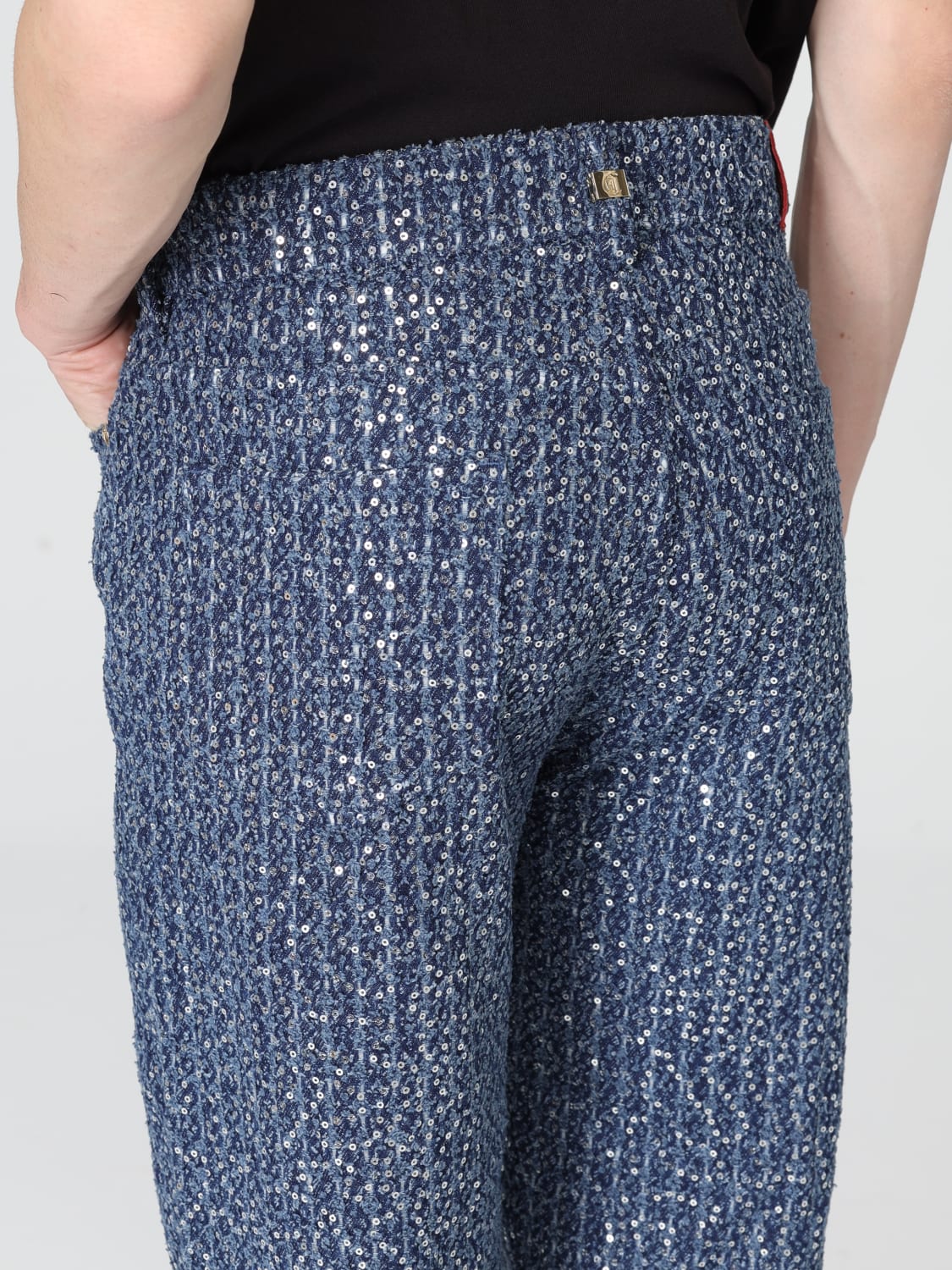 JUST CAVALLI PANTS: Pants woman Just Cavalli, Blue - Img 3