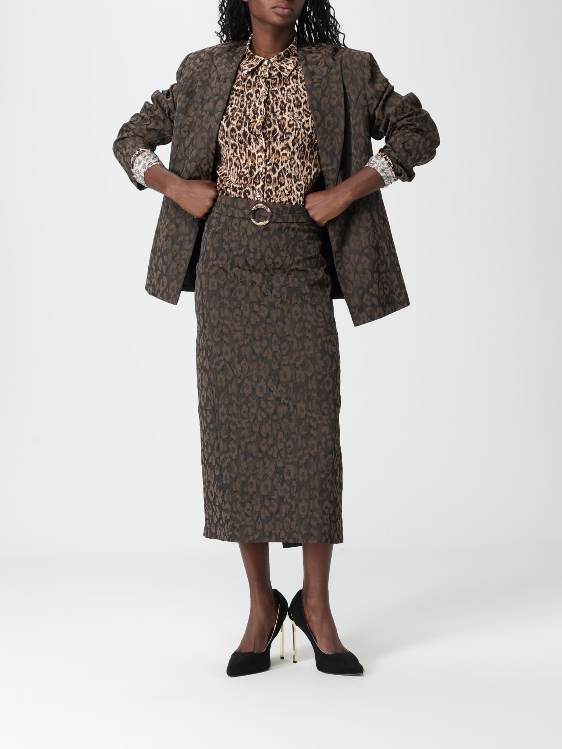 JUST CAVALLI CHEMISE: Chemise femme Just Cavalli, Sable - Img 2