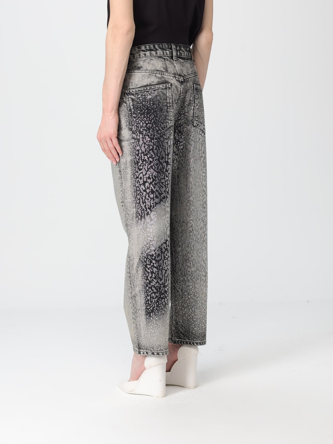 JUST CAVALLI JEANS: Pantalon femme Just Cavalli, Noir - Img 2