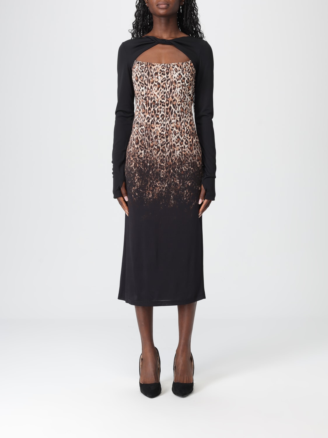 JUST CAVALLI DRESS: Dress woman Just Cavalli, Sand - Img 1