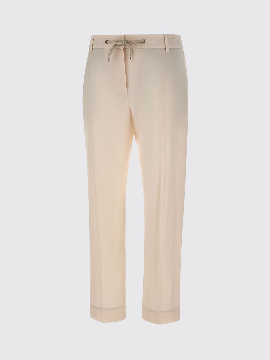 ELEVENTY HOSE: Hose damen Eleventy, Weiß - Img 2