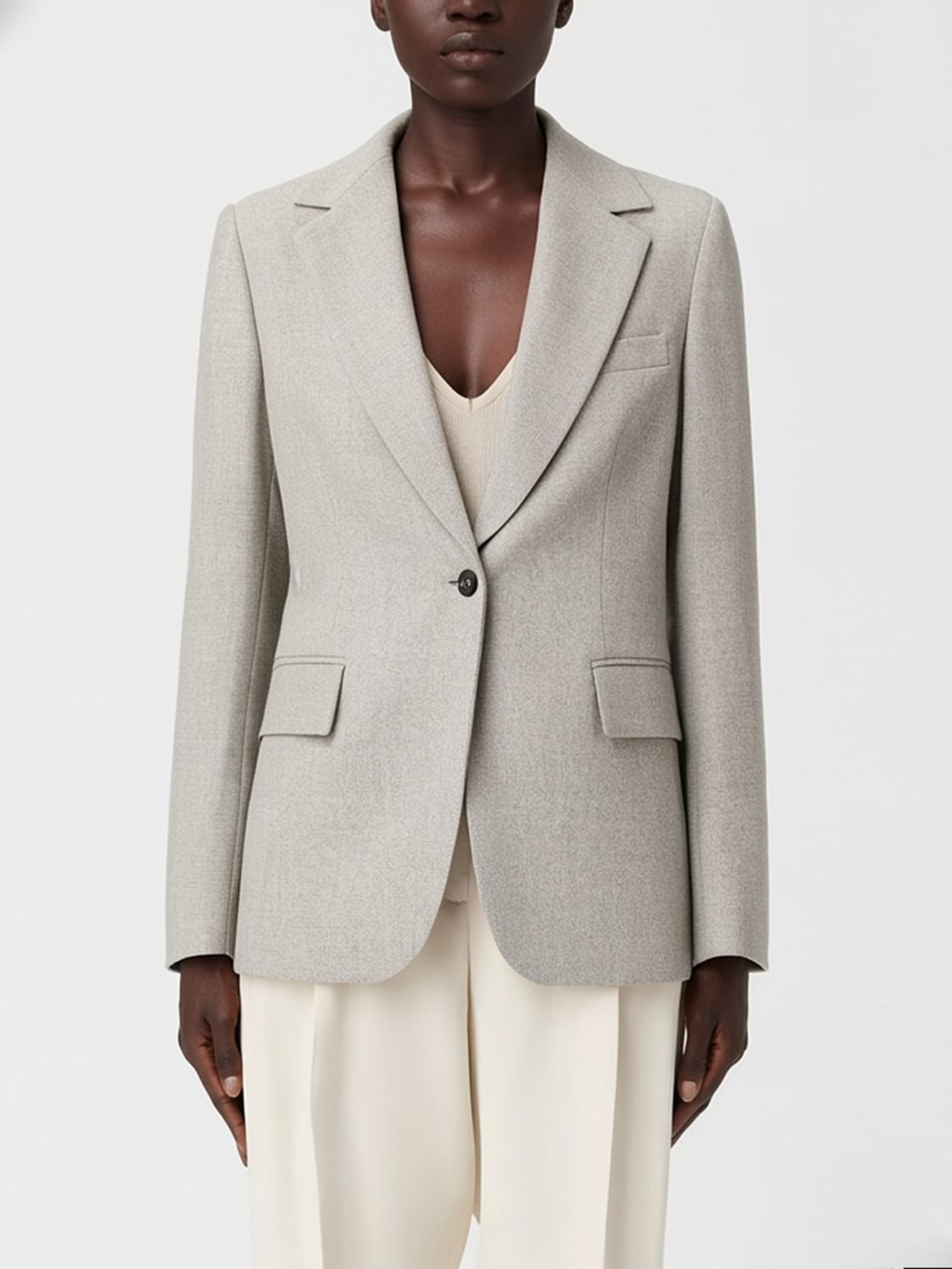 ELEVENTY GIACCA: Blazer monopetto Eleventy in lana , Grigio - Img 1