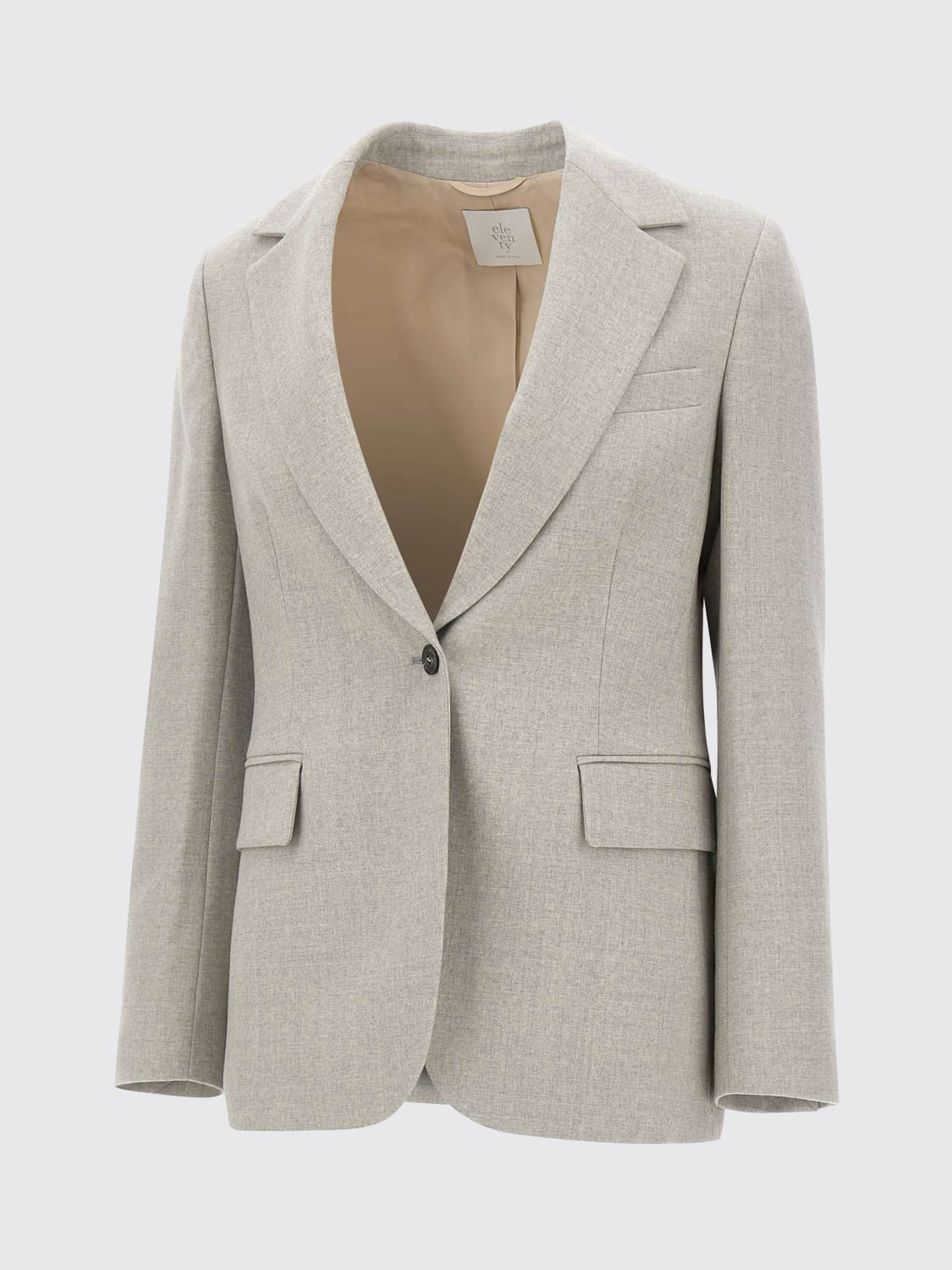 ELEVENTY GIACCA: Blazer monopetto Eleventy in lana , Grigio - Img 2