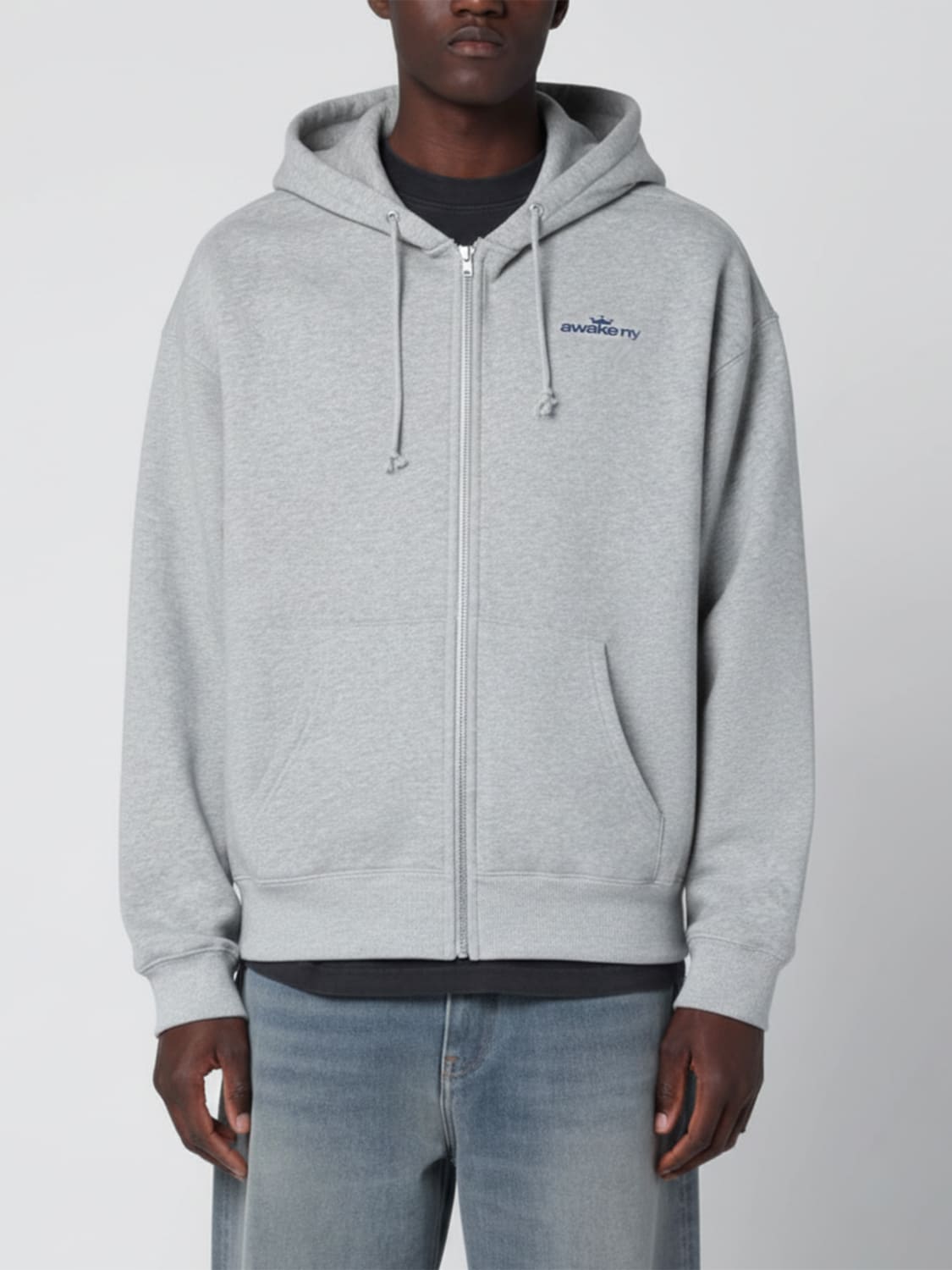 AWAKE NY SUDADERA: Sudadera hombre Awake Ny, Gris - Img 1